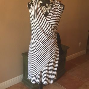Black and white dress
